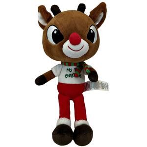 Rudolph Red-Nosed Reindeer 'My First Christmas' Plush Doll Baby